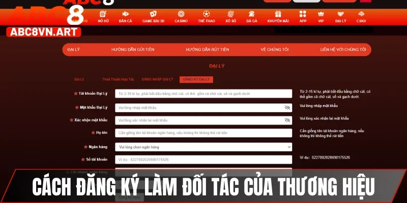 Cách đăng ký làm đối tác của thương hiệu
